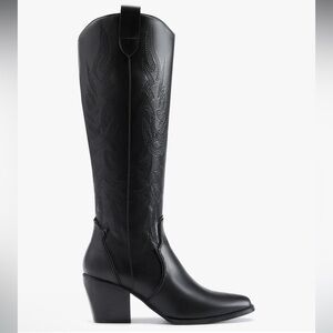 NWT Women's Black Cowboy Boots